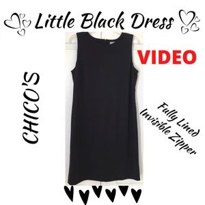 CHICO’S Little Black Dress